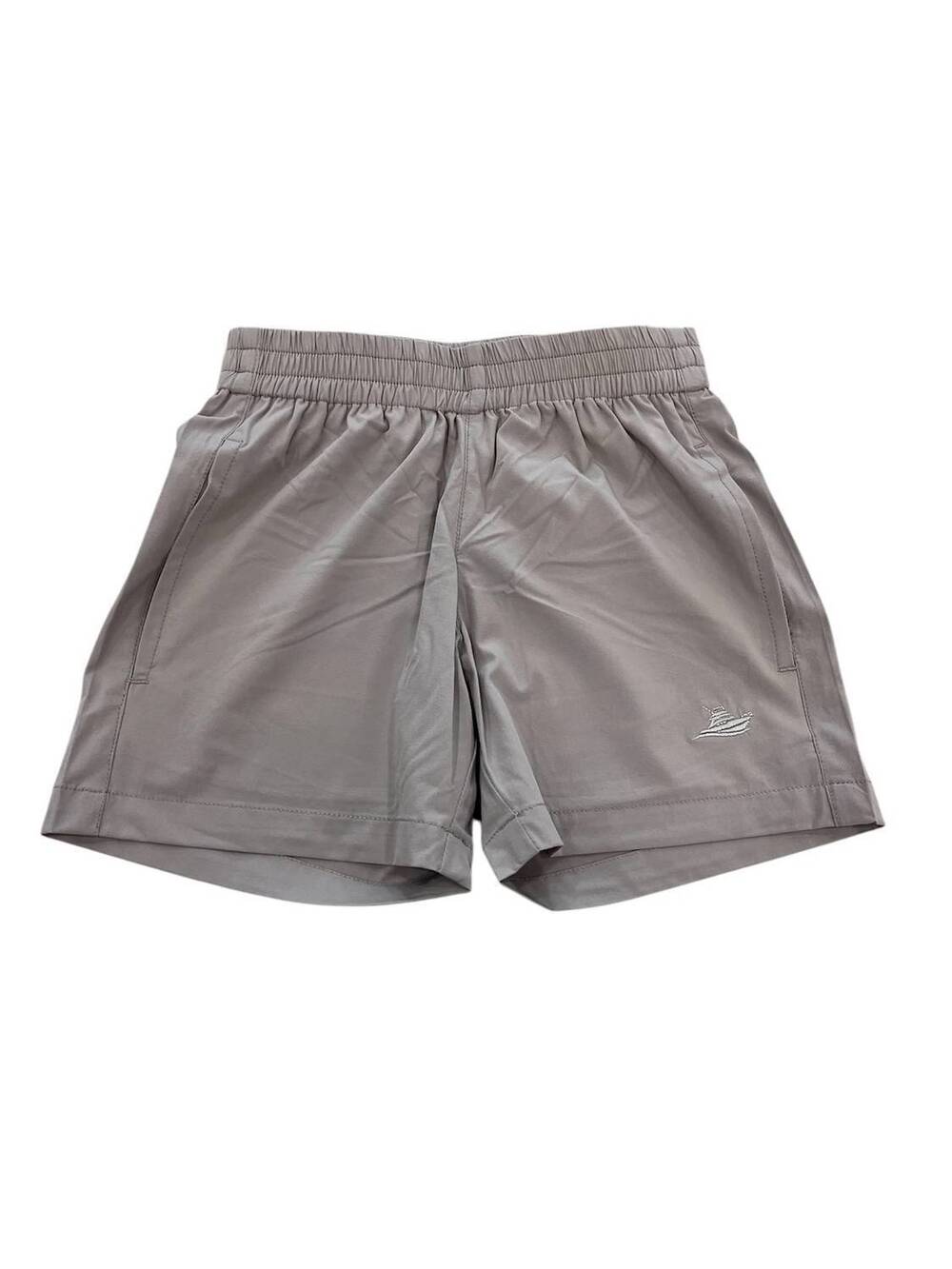 NEW SOUTHBOUND kid's performance short in gray